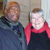 photo of Harlem CORE member Ralph Poynter with wife, Lynne Stewart