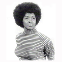 Portrait of Elaine Parker, Harlem CORE chairman (1973-1975)